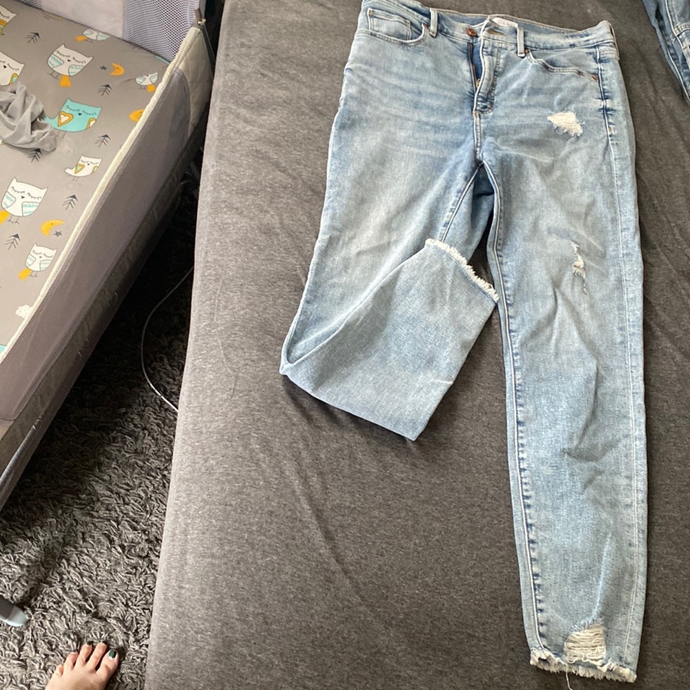 Loft skinny jeans size 8